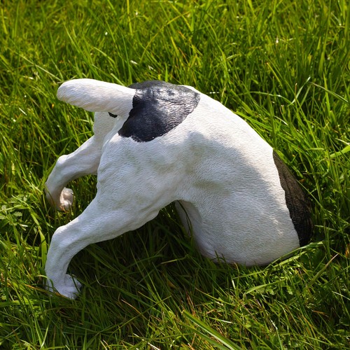 Realistic digging jack russell - digging,