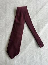 Alexandre Silk Neck Tie - Saville Row - Red - Italian Made - Pure Silk - Classic