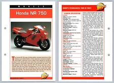 Honda NR 750 - Models - Mega Bikes Hachette Card