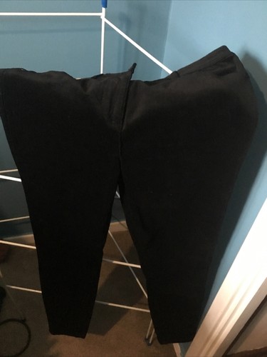 Ladies black trousers womens - black,