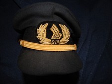 Obsolete Singapore Airlines Pilot Peaked Cap with Badge CT