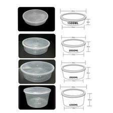 Round Clear Food Container