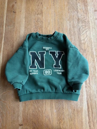 Boys zara green sweatshirt - green,