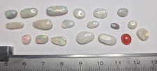Mixed Size Australian Opal. Cut and Polished. 15 CTS In Total. See Photos