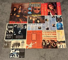 THE ALARM Magazine Cuttings (Mike Peters Dave Sharp Nigel Twist)