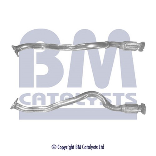 Front left exhaust - front, fit