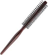 1 Piece Small Round Nylon Bristle Quiff Roller Hair Brush - Men's Short & Long 