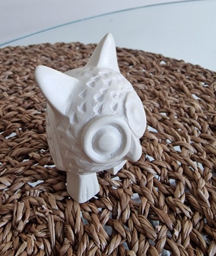 Lovely soap stone owl figurine - soap,
