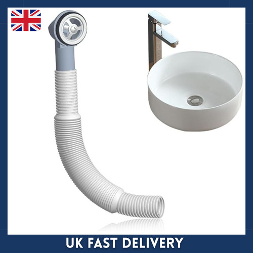 Round overflow pipe kit - overflow,