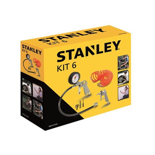 Stanley air tool kit 6pc - stanley,
