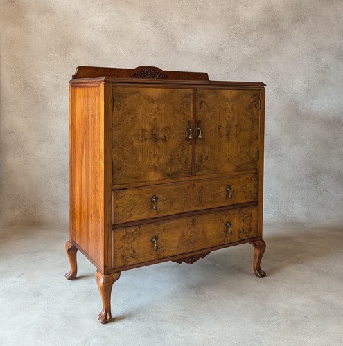 Vintage art deco - art, walnut