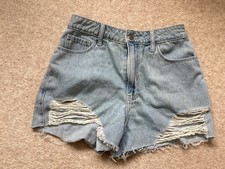 Hollister Womens Denim Shorts Size W26