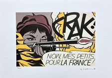 ROY LICHTENSTEIN - Crak  -