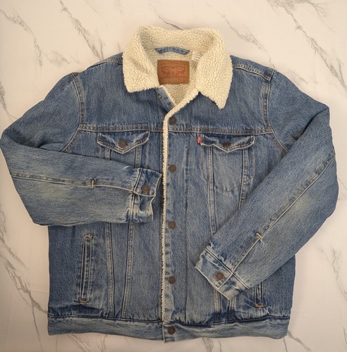 Levi men sherpa - men's, lined