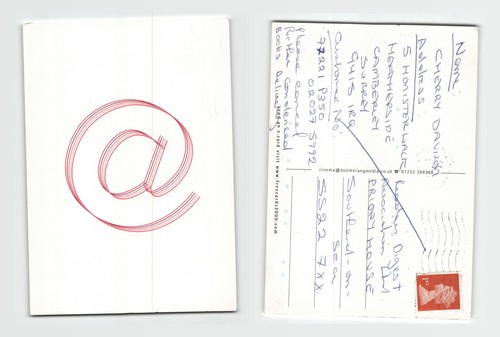 Postcard modern graphic - postcard,