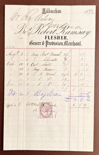 1882 robert ramsay - robert, grocer