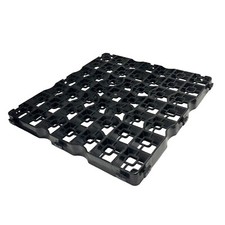 100 X BLACK HEAVY DUTY GRASS GRID - GRAVEL - DECK - TURF - SHED - PAVING - LAWN