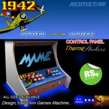 1942 Arcade Control Panel