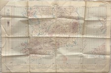 Vintage RAF Map Ireland South