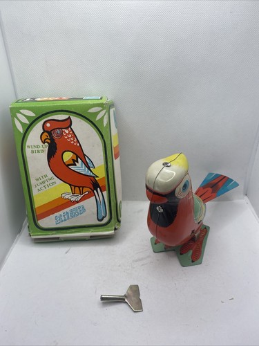 Tin toy wind - jumping, action