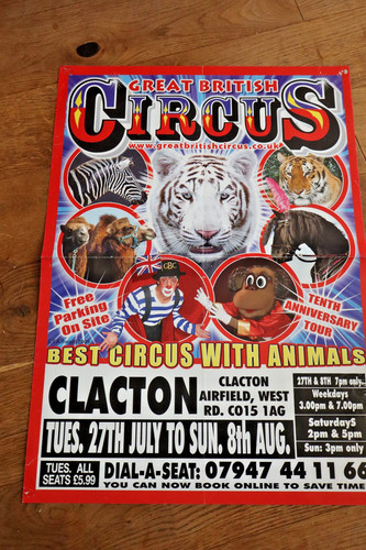 Great british circus poster - great,