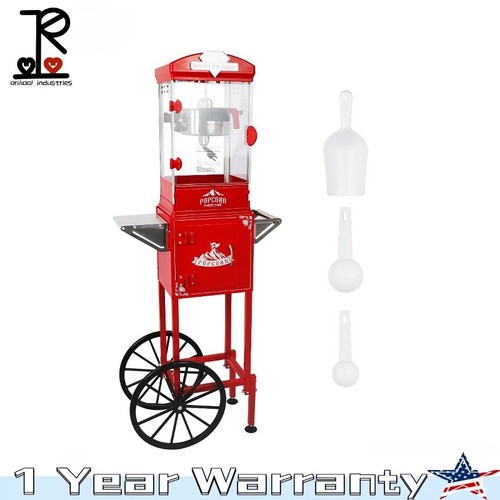 Popcorn machine cart - popcorn,