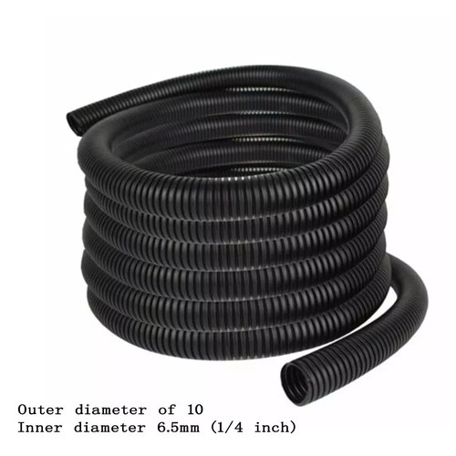 Plastic cable conduit ducting - cable,