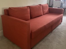 3 Seater Sofa Bed in Burnt