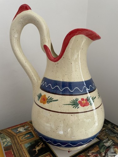 Vintage jug large - jug,, cream