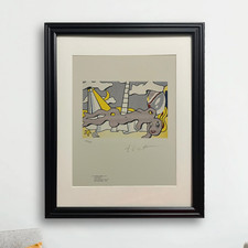 Roy Lichtenstein Hand-Signed