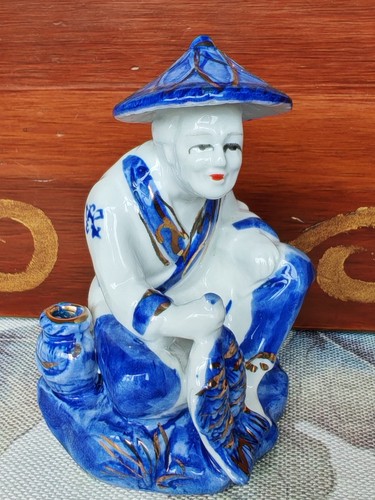 Vintage chinese fisherman - vintage,