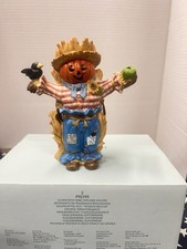 VTG PartyLite Scarecrow Jack-o-lantern Pumpkin Reed Diffuser Halloween7.5"