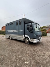 Horse box DAF LF 7.5ton, 58