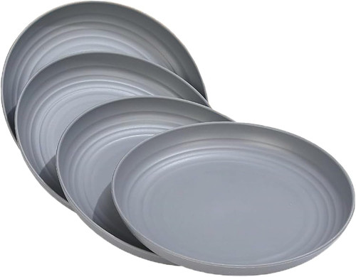 Plastic plates reusable - plates, set
