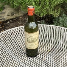 1947 Chateau Margaux. Rare. Empty Half Bottle with Cork.