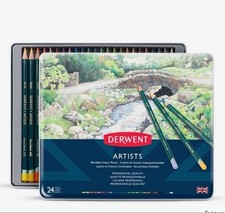 Derwent Artists Set of 24 Pencils New Sealed