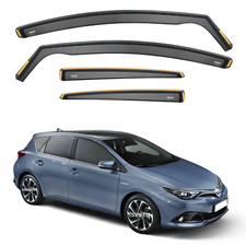 ISPEED Wind Deflectors for Toyota Auris MK2 2013-2018 5-Door Hatchback 4pc Set