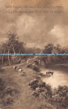 R189580 With hopes like stars that shine by night. May Christmas and New Year be