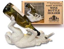 4x Wine Holder Guzzler Unicorn