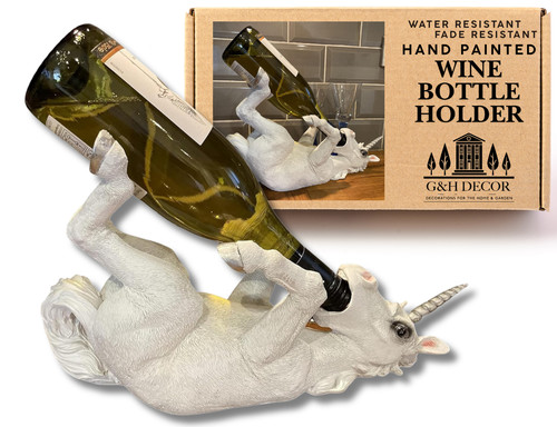 Wine holder guzzler unicorn - 4x,