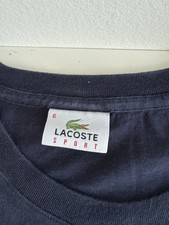 Lacoste Men's T-Shirt Top Size 6 XL Blue