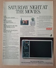 Eumig R2000 Movie Projector Original UK Press Advert  1976