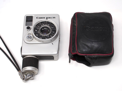 Vintage canon dial half - dial, 35