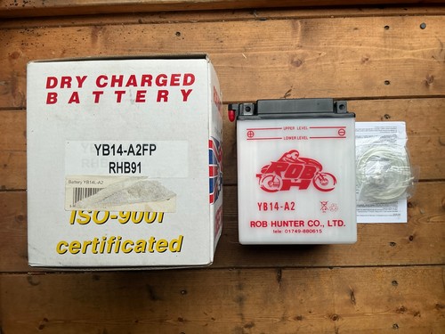 Dry charged 12v motorcycle - charged,