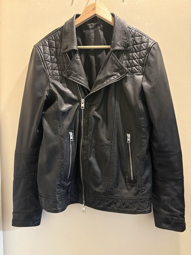 Allsaints leather biker - leather, jacket