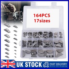 164 Pcs M2-M10 Woodruff Keys