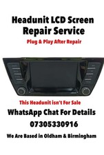 Skoda Fabia 2018 to 2023 Headunit Touch Screen Display Repair Service 6V0035869J