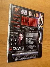 PADA5 ADVERT 11X9 STARFURY CONVENTIONS END OF DAYS & ASCENDANT