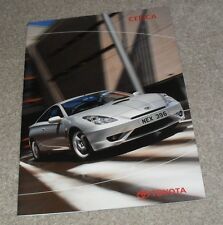 Toyota Celica Brochure 2004 - 1.8 VVTI Premium - Style - 1.8 VVTL T Sport