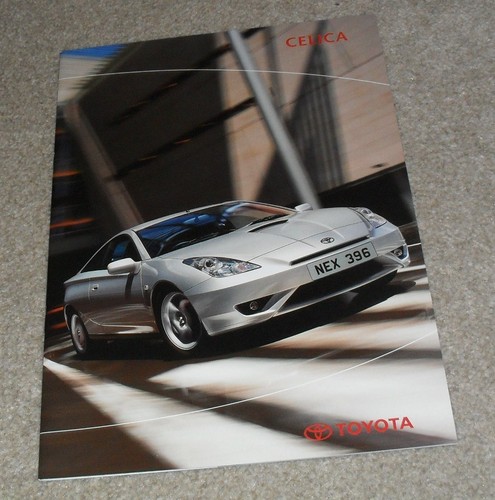 Toyota celica brochure 2004 - celica,